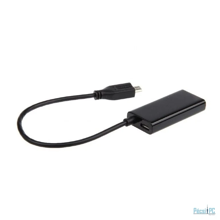 Gembird A-MHL-002 HDTV adapter 5-pin Black