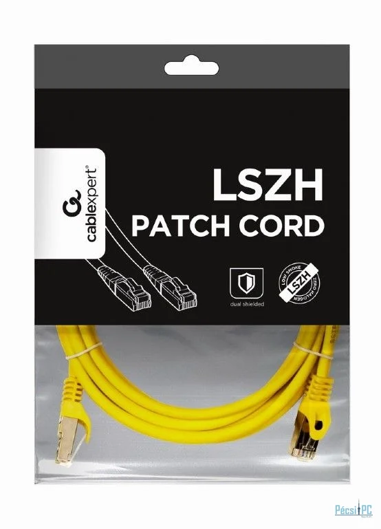 Gembird CAT6A S-FTP Patch Cable 3m Yellow