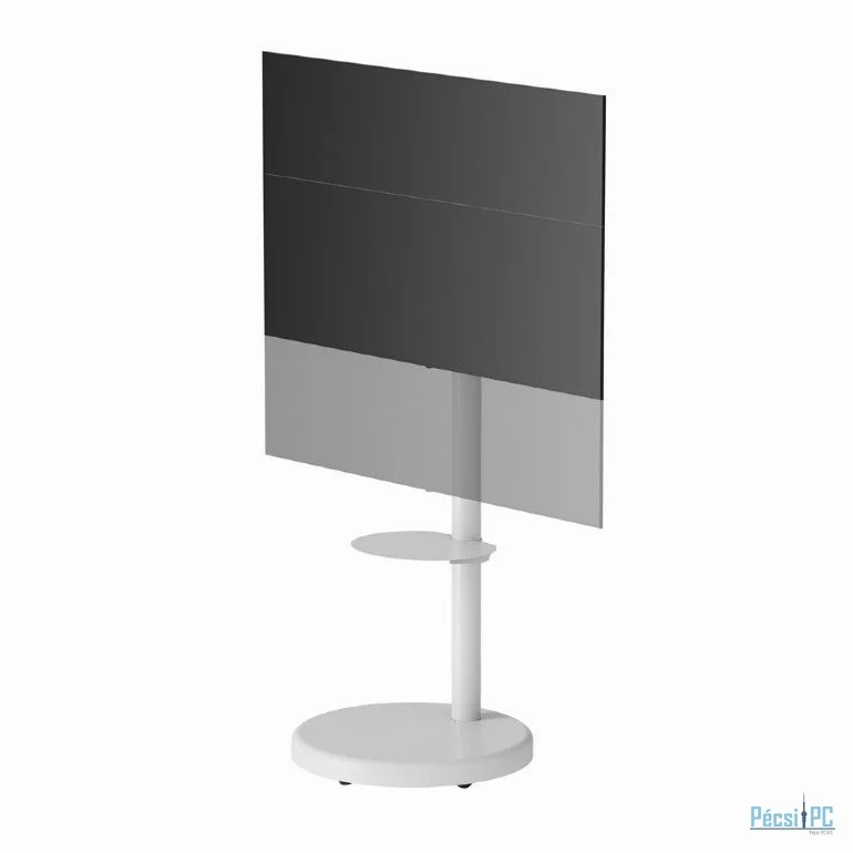 Gembird TVS-86TR-01-W TV floor stand  37