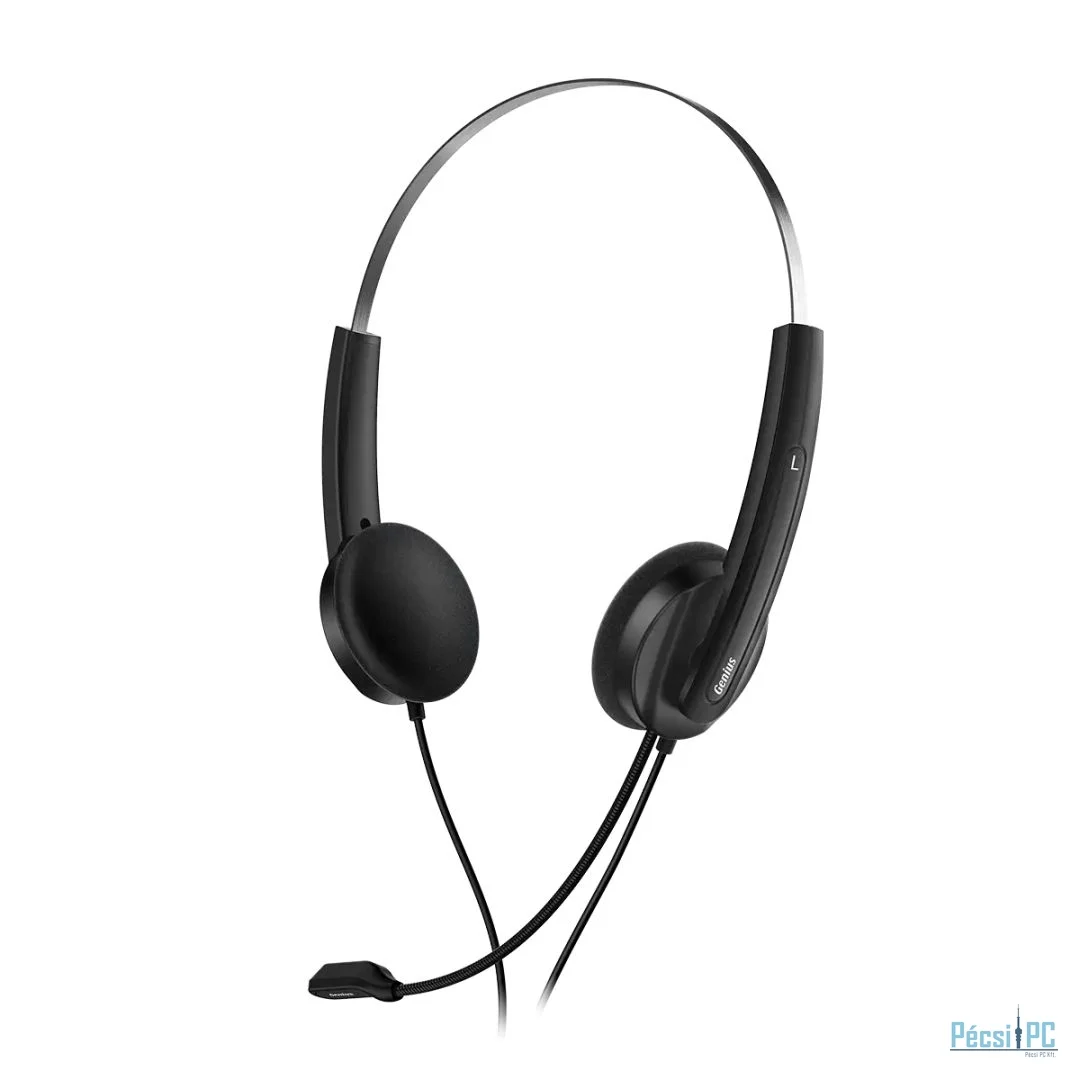 Genius HS-220U AI Headset Black