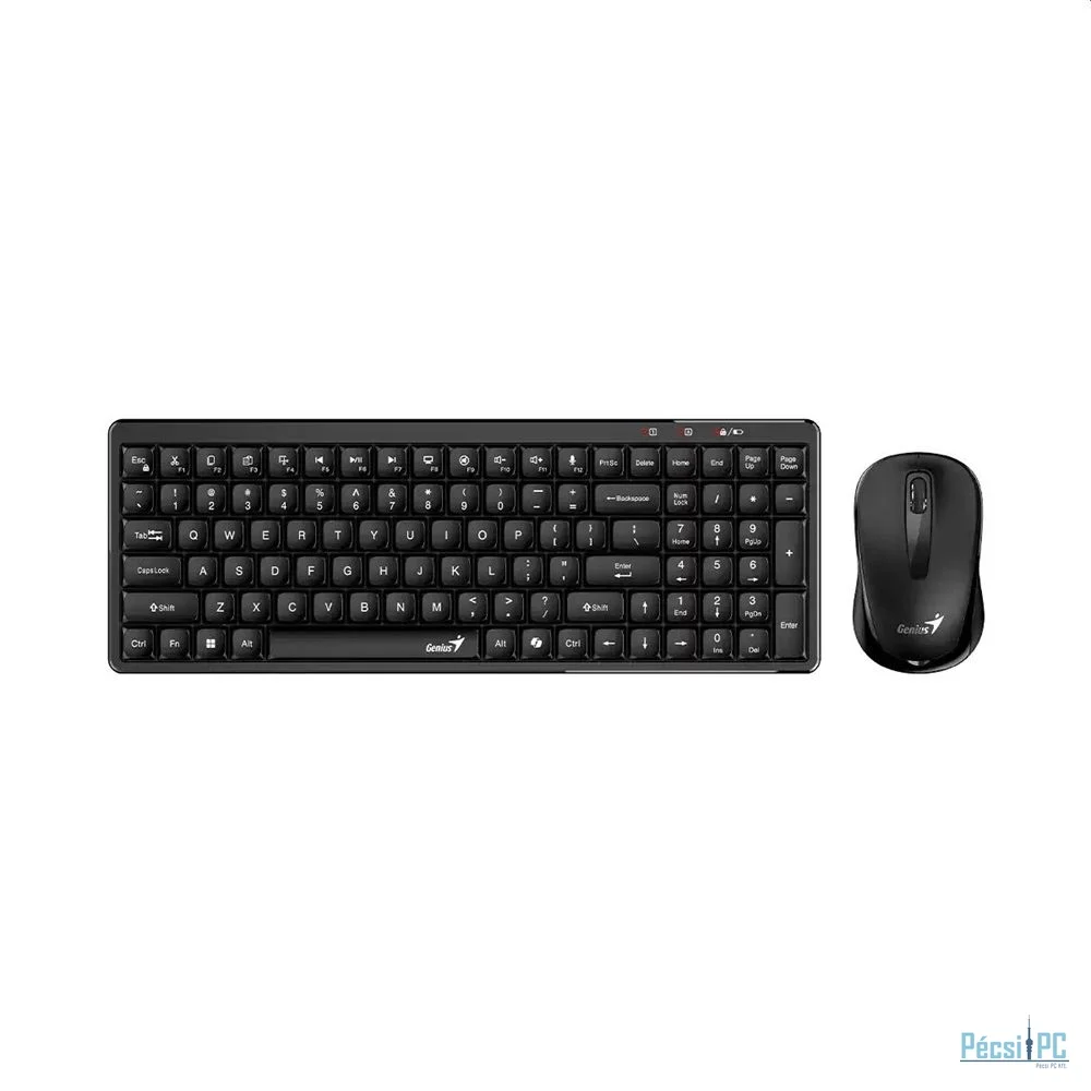 Genius LuxeMate Q8100 Wireless Keyboard & Mouse Combo Black HU