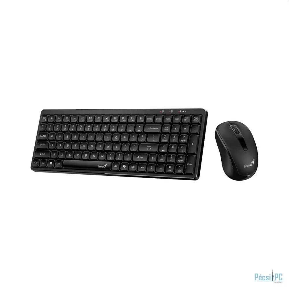 Genius LuxeMate Q8100 Wireless Keyboard & Mouse Combo Black HU