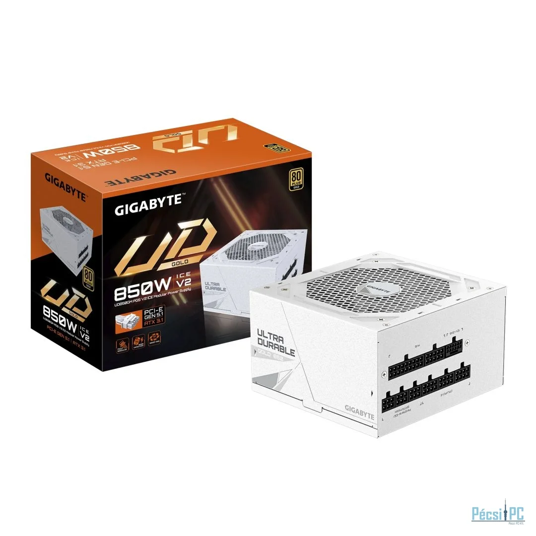 Gigabyte 850W 80+ Gold UD850GM PG5 V2 ICE