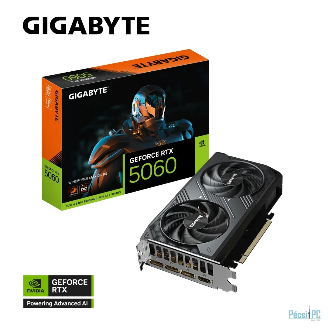 Gigabyte RTX5060 WINDFORCE MAX OC 8G