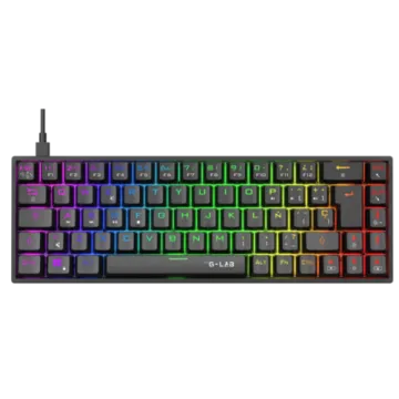 The G-Lab Keyz Hydrogen Keyboard Black HU
