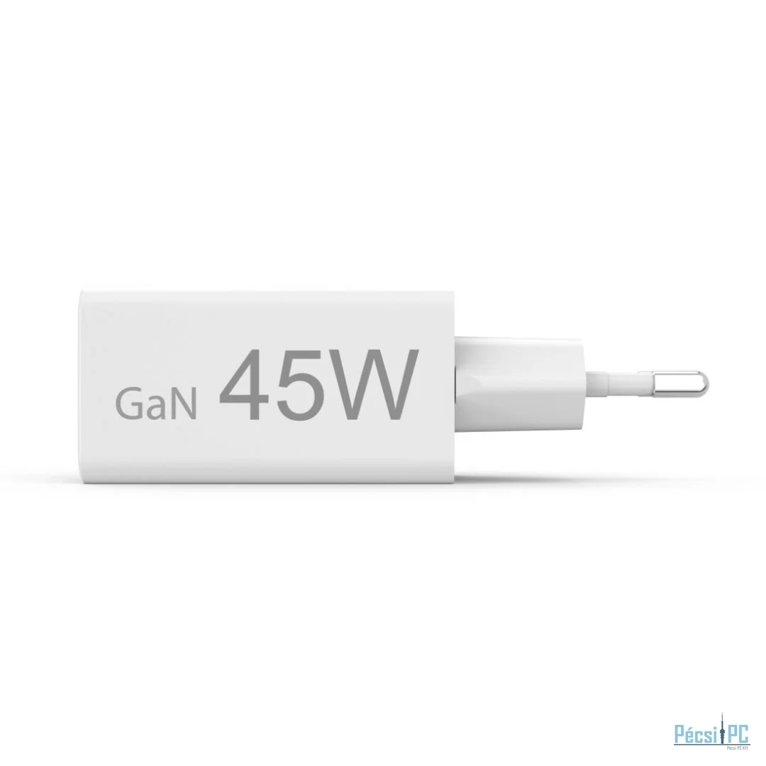 Hama Fast Charger GaN Mini Charger 45W White