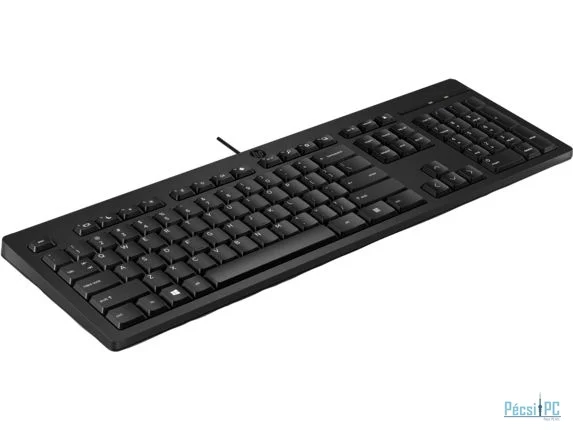 HP 125 G2 Wired Keyboard Black HU