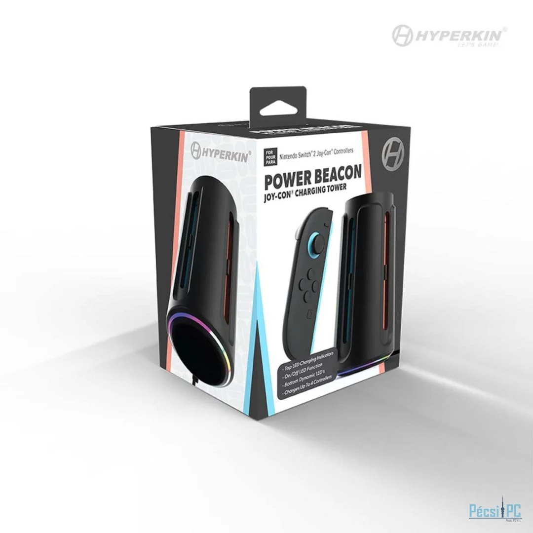 HYPERKIN  Power Beacon Joy-Con Charging Tower Black
