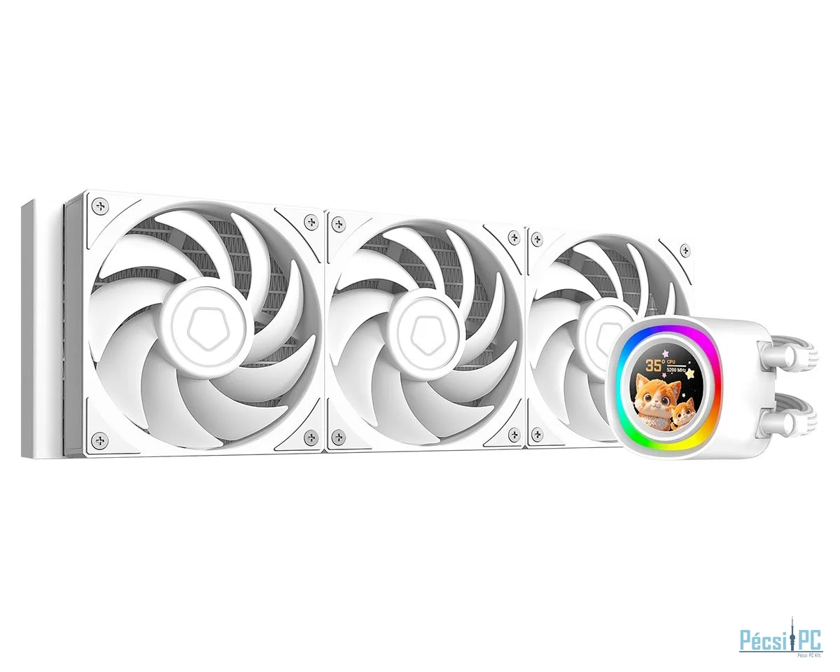 ID-COOLING FX360 LCD PE WHITE