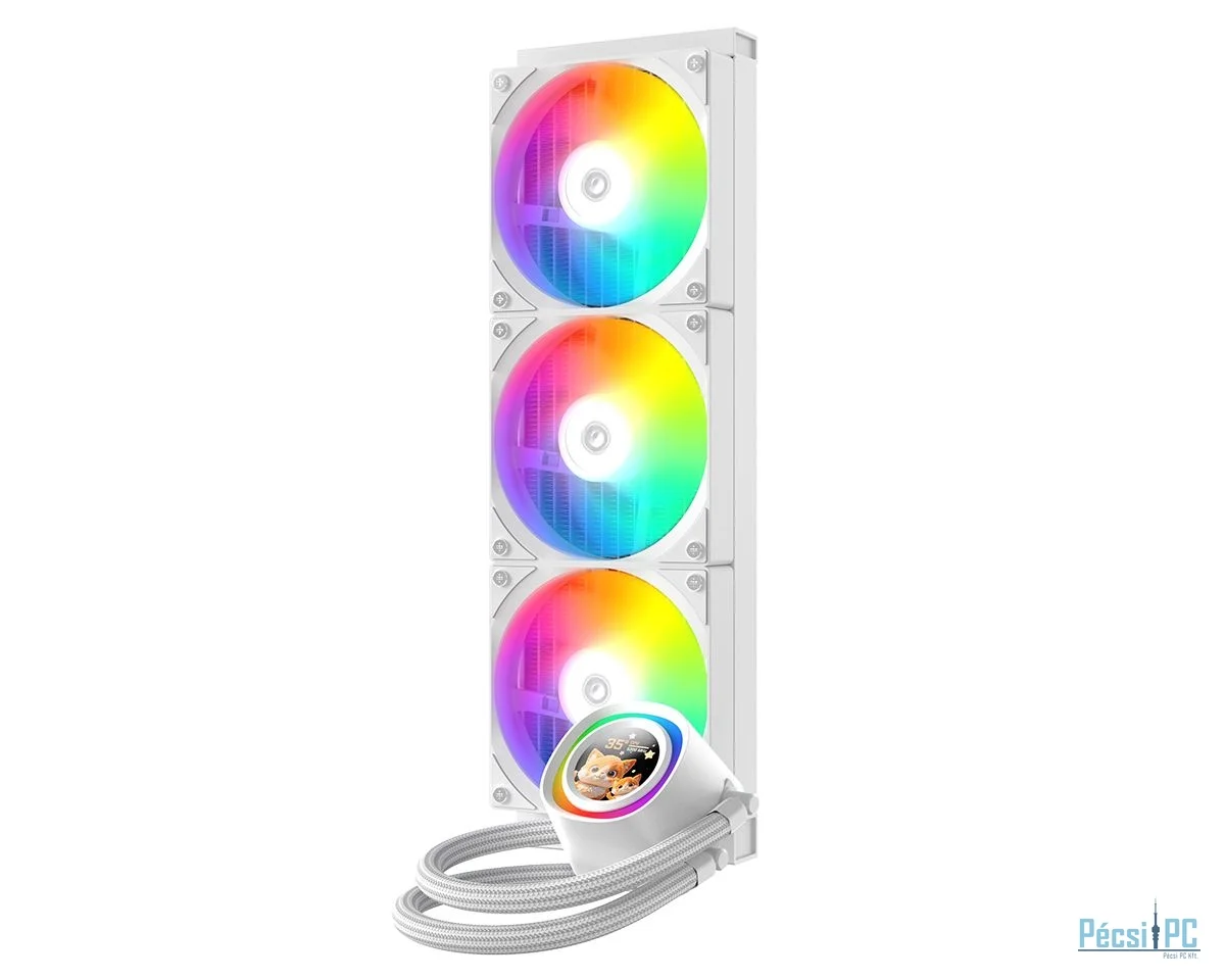 ID-COOLING FX360 LCD WHITE