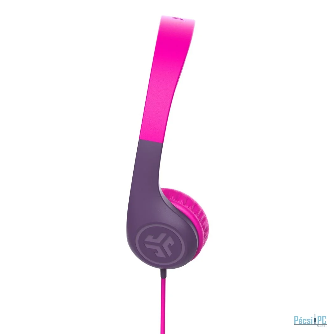 JLab JBuddies Pop Wired Kids Headphones Pink
