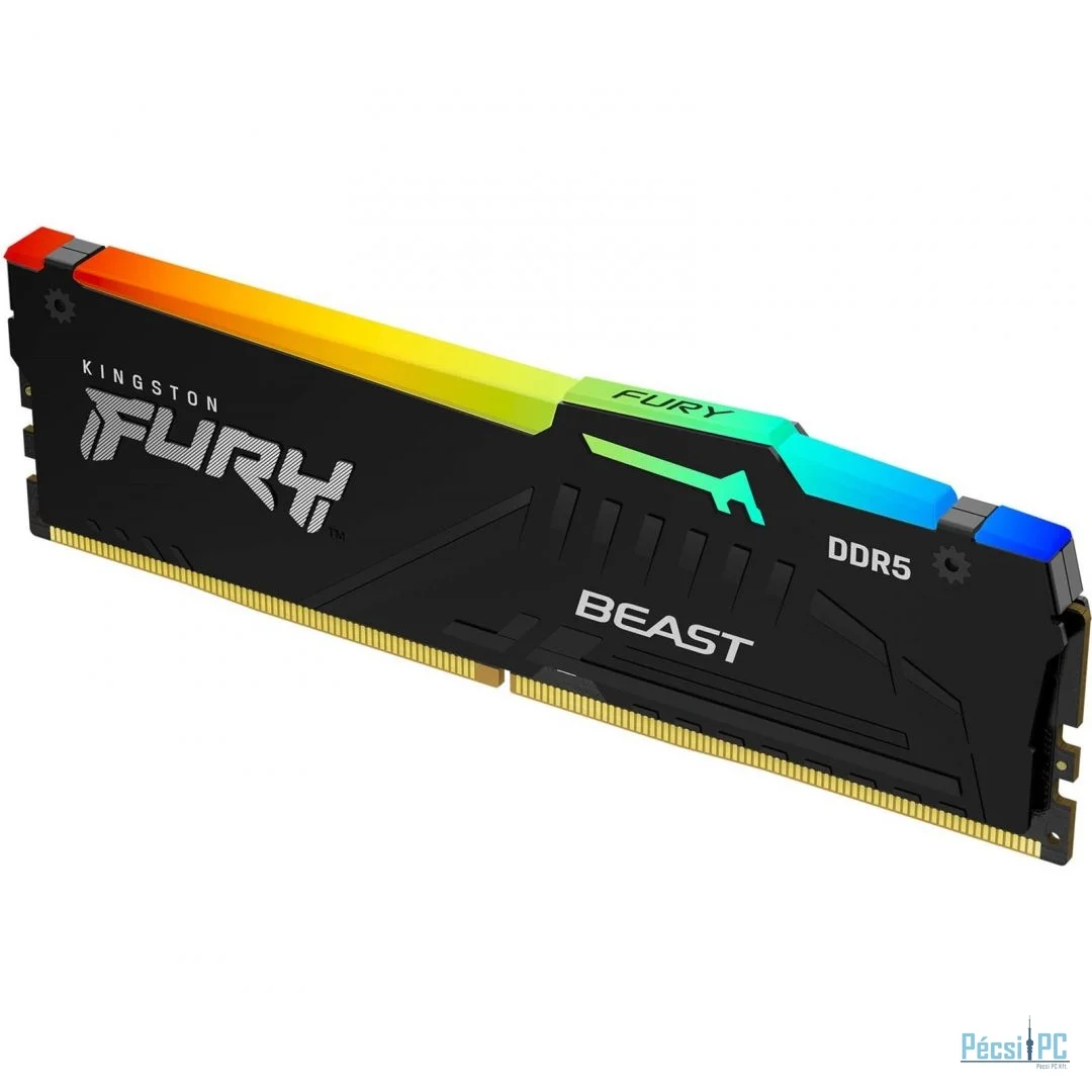 Kingston 32GB DDR5 6000MHz Fury Beast RGB Expo Black
