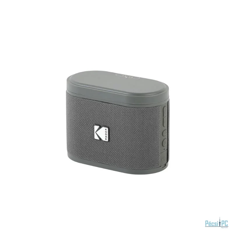Kodak BRIXYL Soundbrix Mini Bluetooth Coloured Portable Speaker Grey