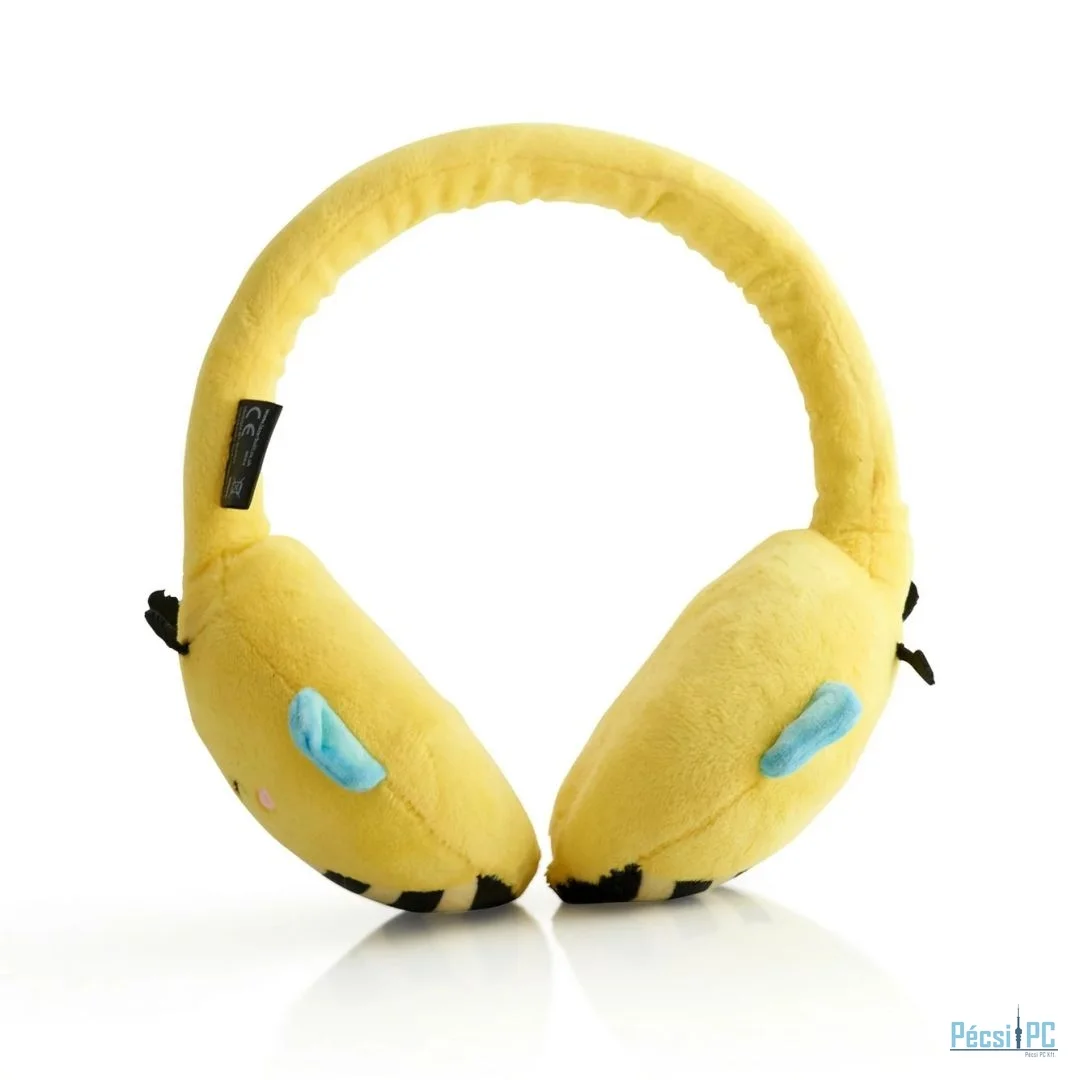 Lazer Built  Squishmallows Sunny Portable Bluetooth Headset Yellow