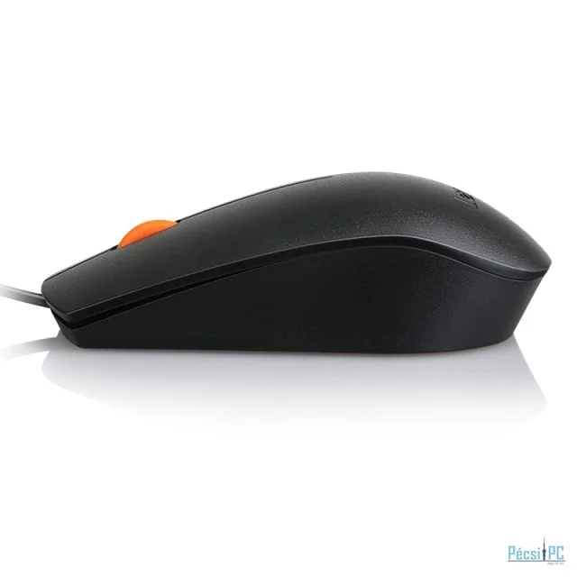 Lenovo 300 Wired USB Mouse Black