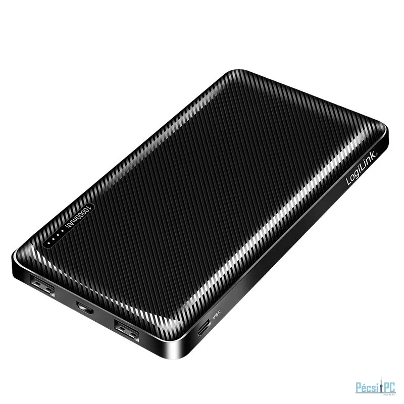 Logilink 10000 mAh PowerBank Black