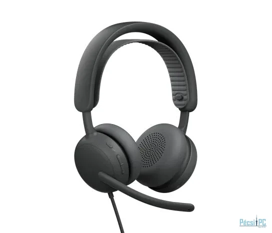 Logitech Zone Wired 2 for Business UC version Headset Graphite
