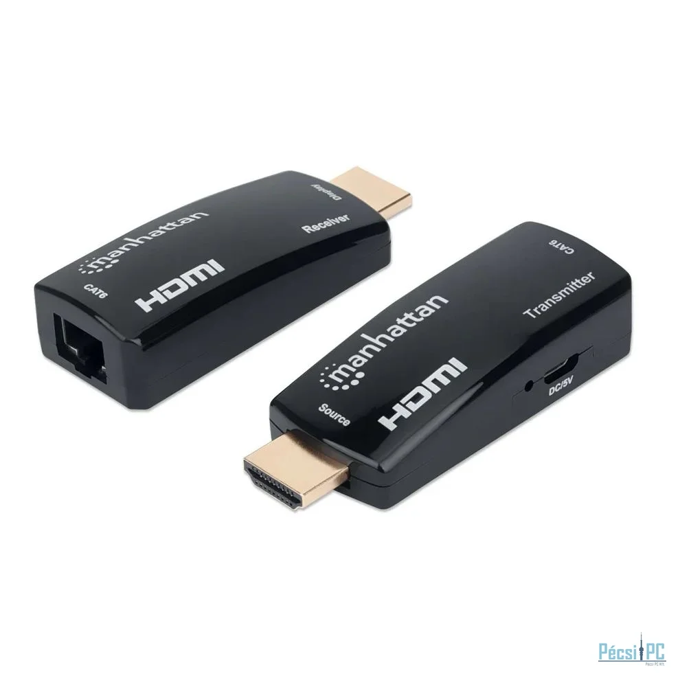 Manhattan 1080p Compact HDMI over Ethernet Extender Kit