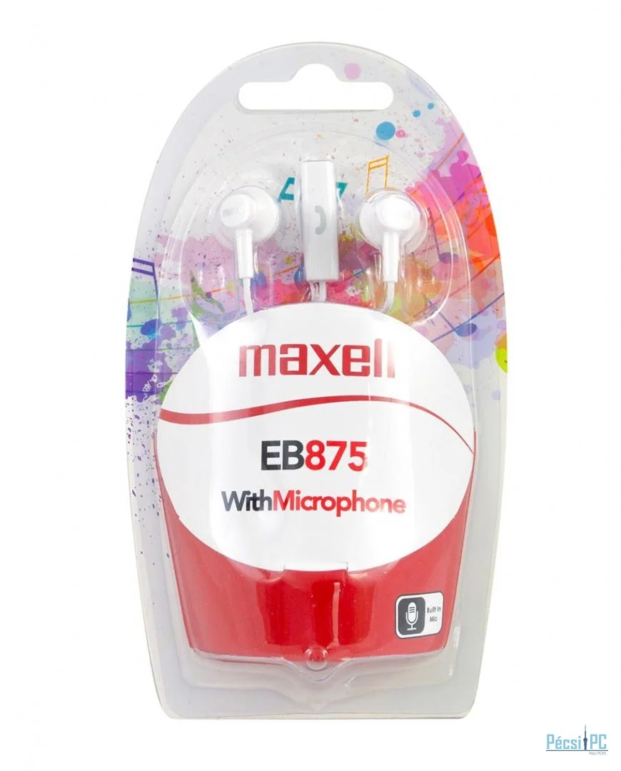 Maxell EB875 Headset White