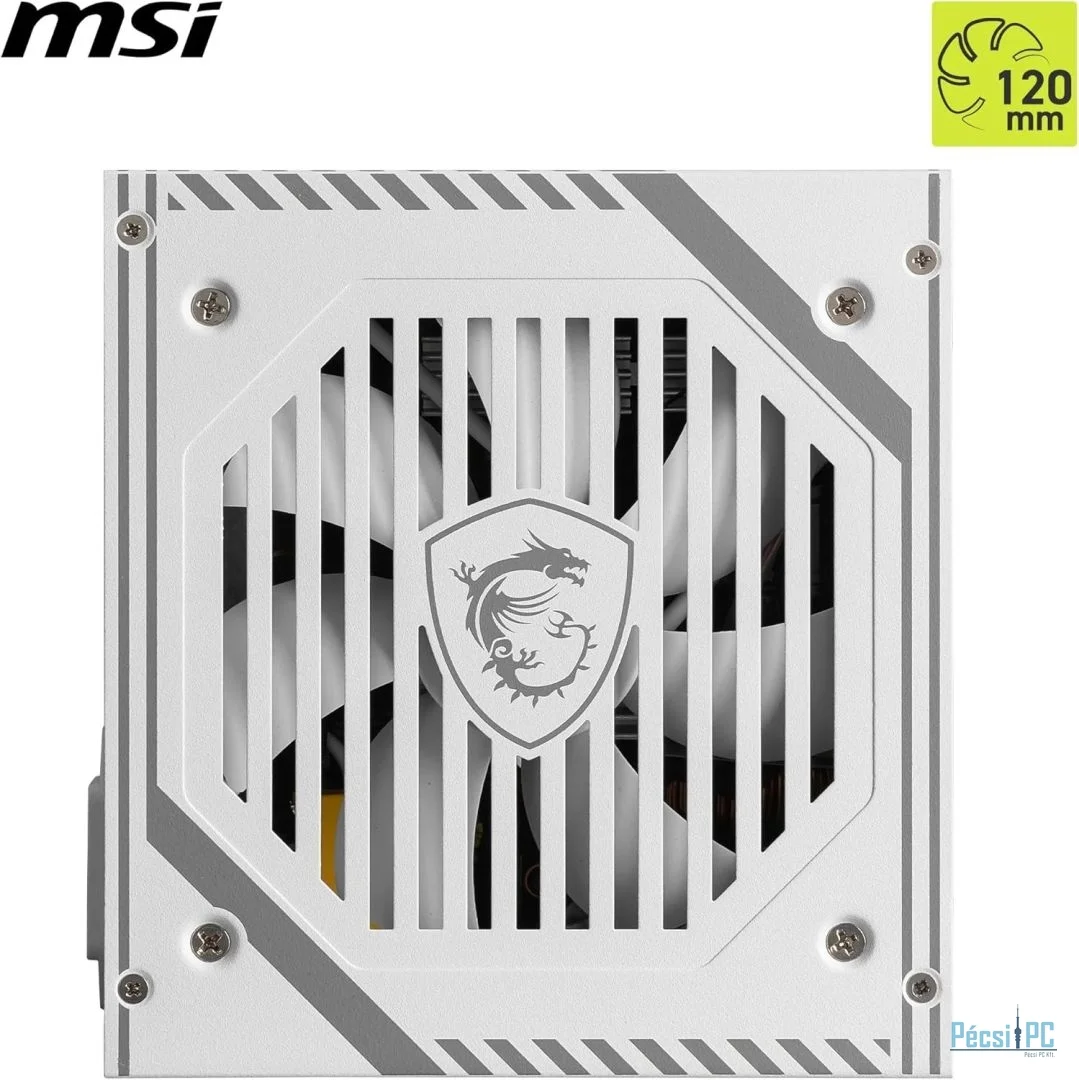 Msi 650W 80+ Bronze MAG A650BN White