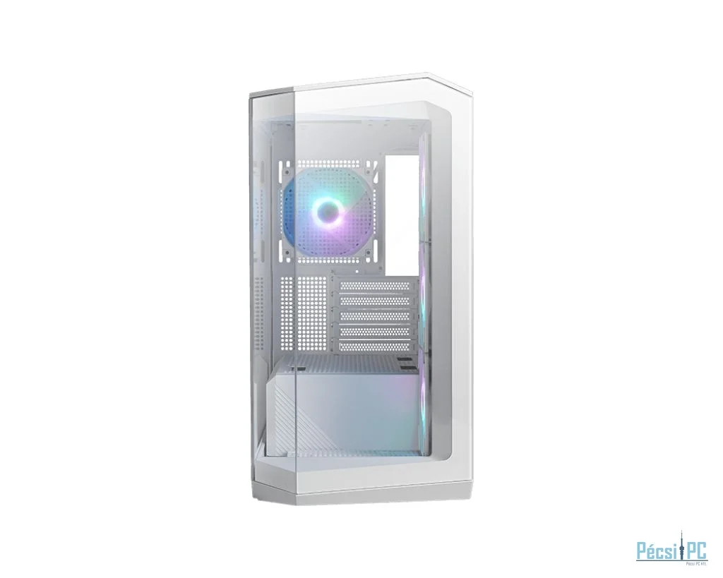Msi MAG PANO M100R PZ Tempered Glass White