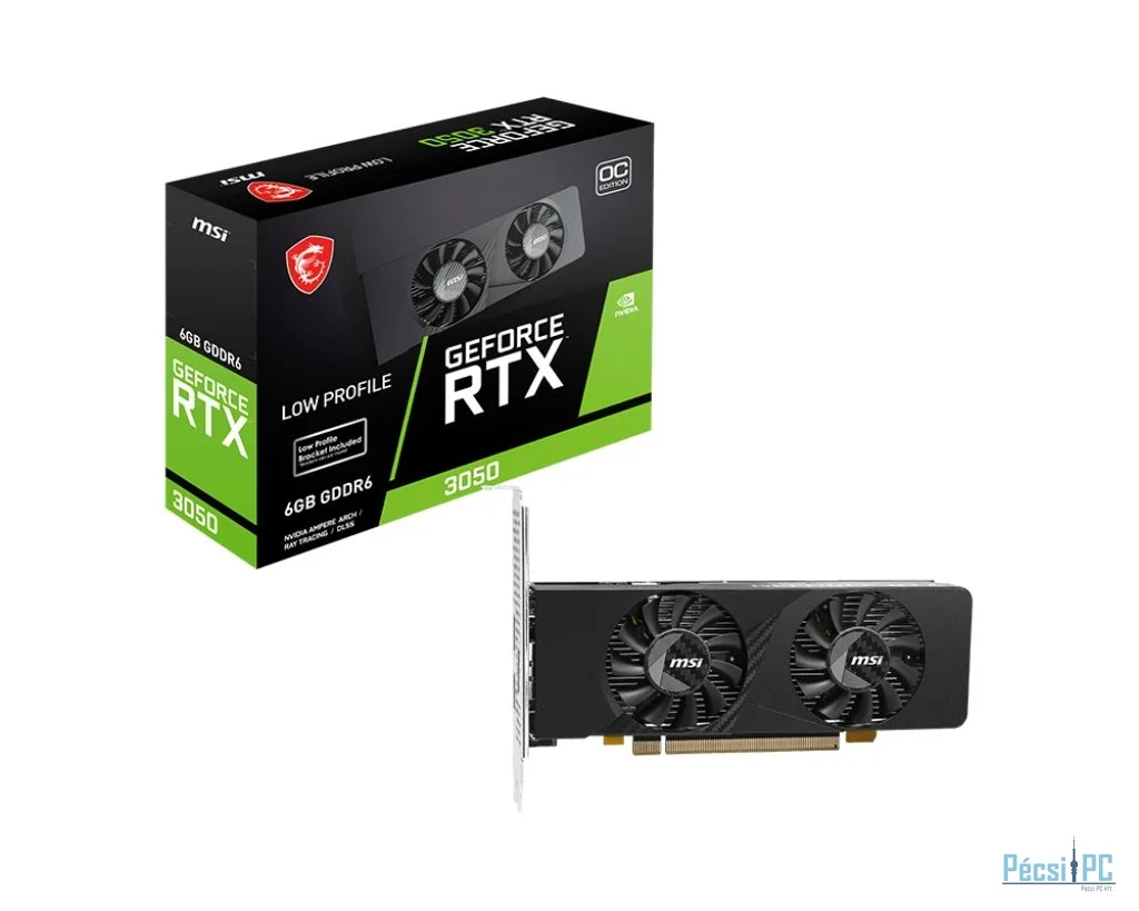 Msi RTX3050 LP E 6G OC