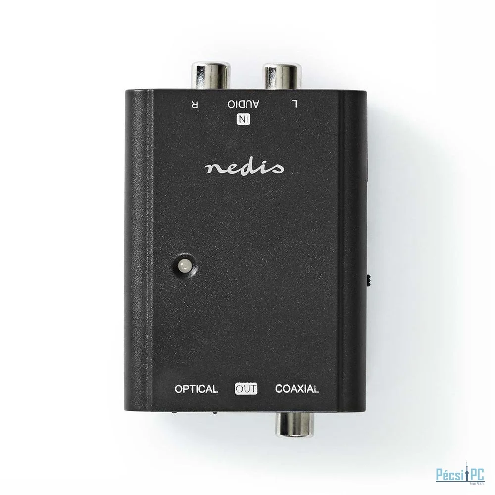 Nedis Analóg digitális audio konverter Black