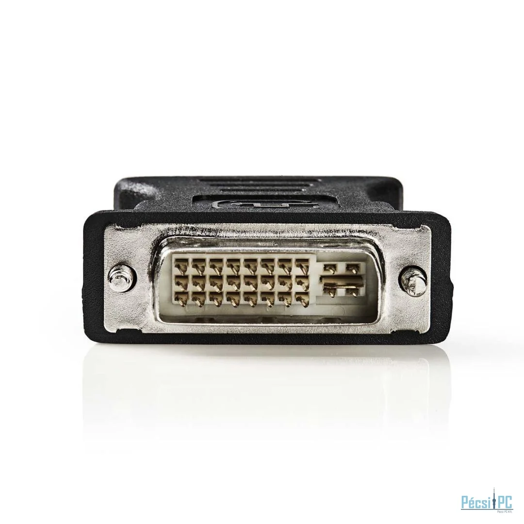 Nedis DVI-I 24+5-Pin Male - VGA Female Black