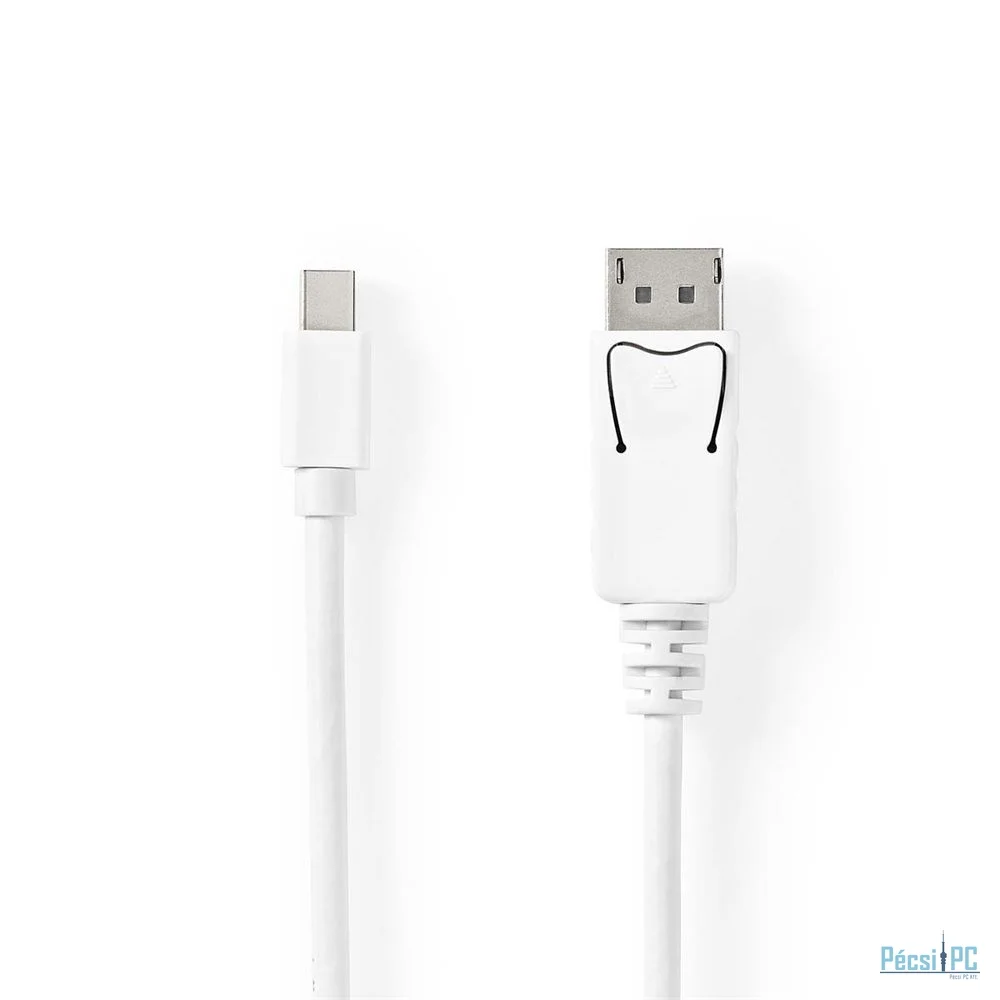 Nedis Mini DisplayPort Male - DisplayPort Male Cable 2m White