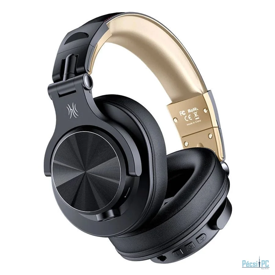 OneOdio Fusion A70 Bluetooth Headset Gold