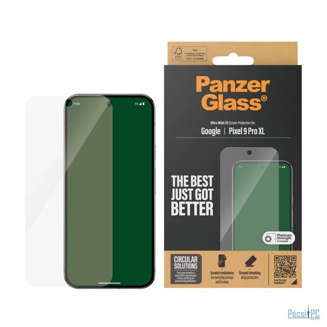 PanzerGlass Screen Protector for Google Pixel 9 Pro XL UWF