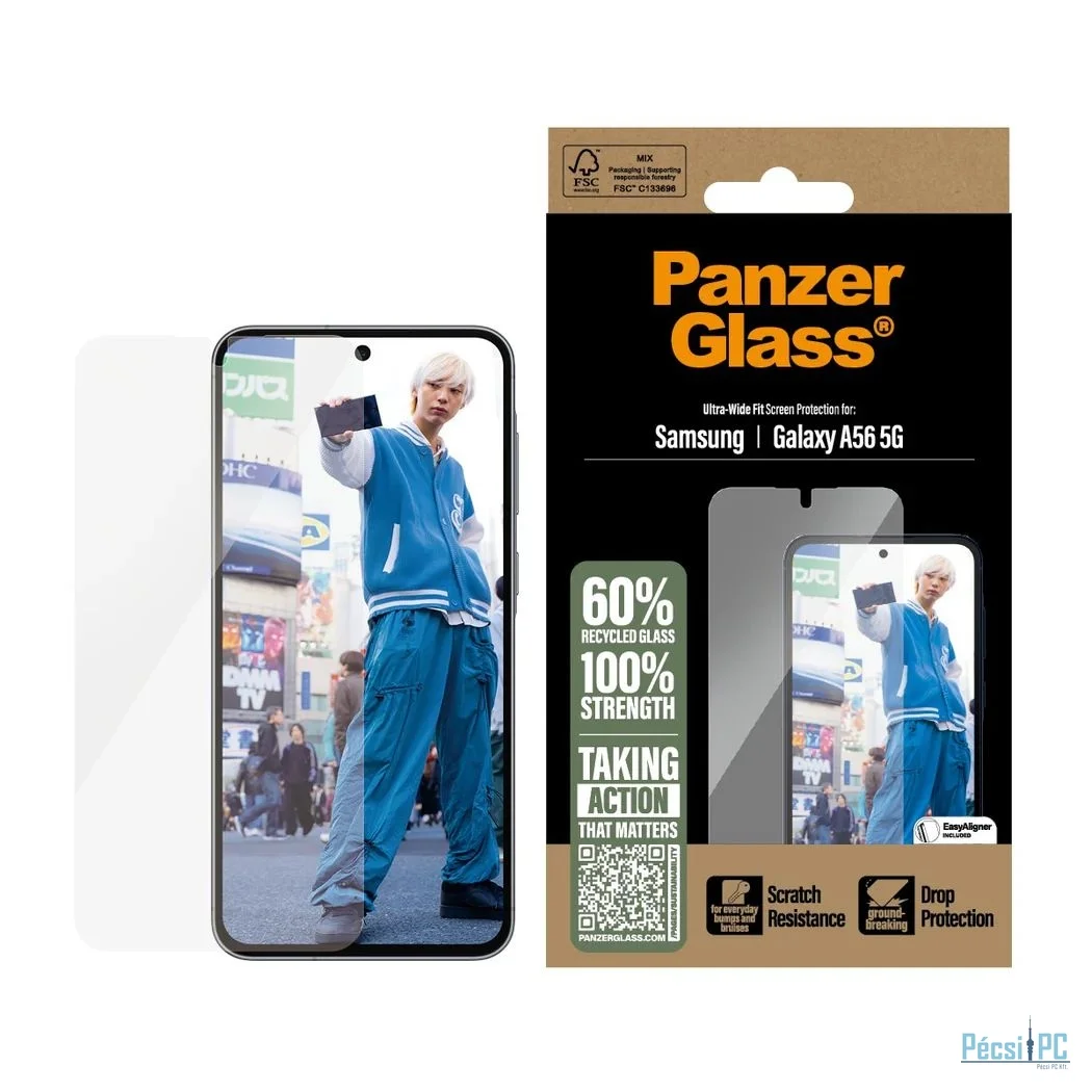 PanzerGlass Screen Protector for Samsung Galaxy A56 5G UWF