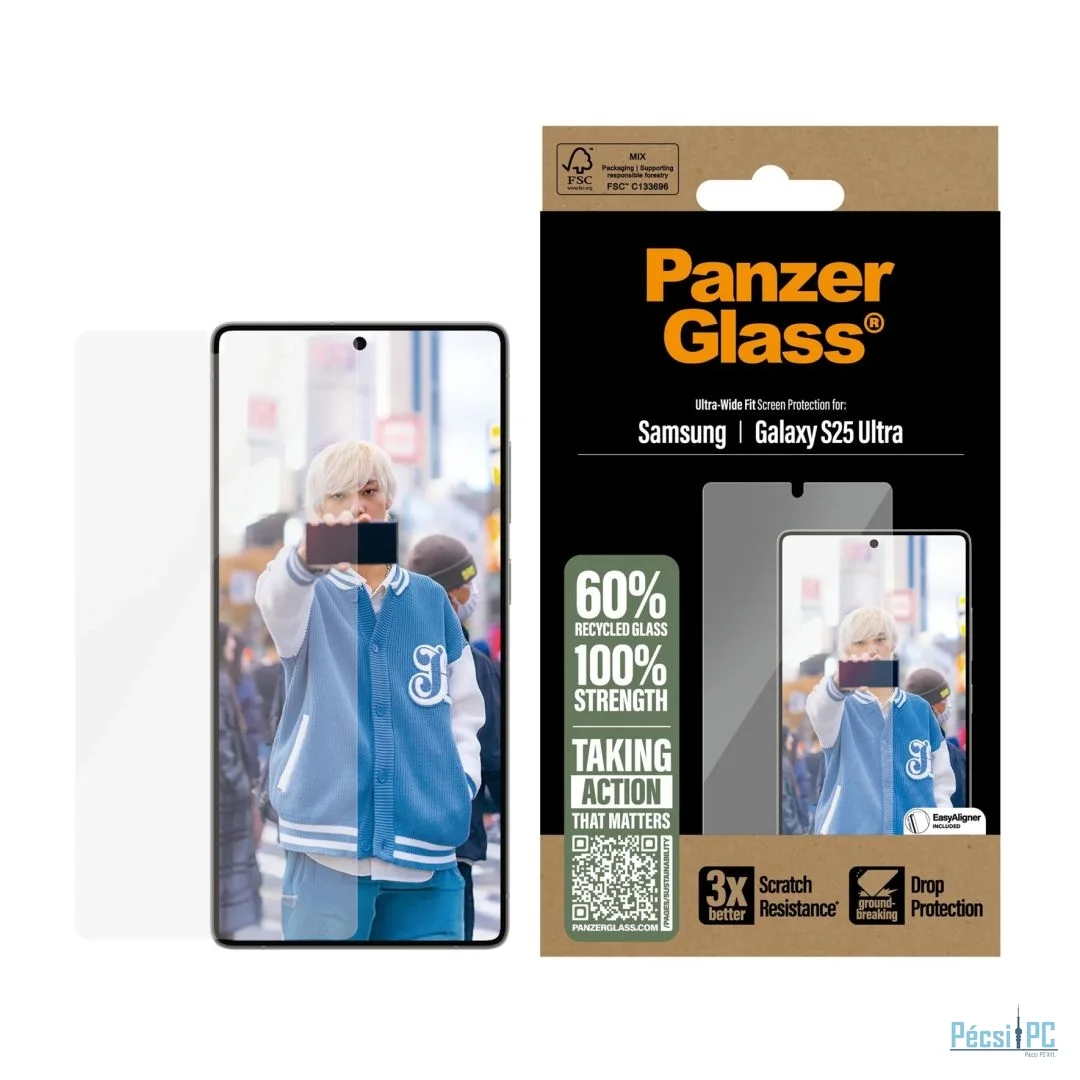 PanzerGlass Screen Protector for Samsung Galaxy S25 Ultra UWF