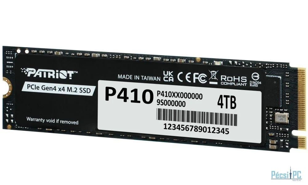 Patriot 4TB M.2 2280 NVMe P410 Black