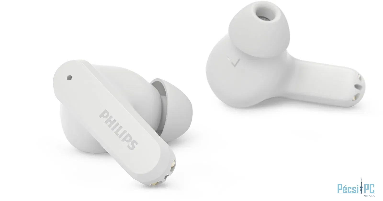 Philips TAT2000BK TWS Bluetooth Headset White
