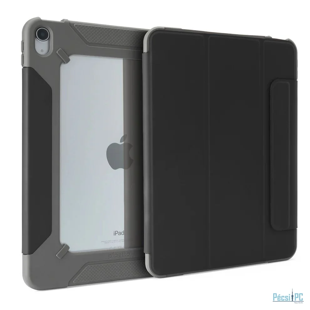 Pipetto 360 Rugged Folio Case for iPad Air 11 (M3/M2) / iPad Air 10.9 (2022/2020) Black