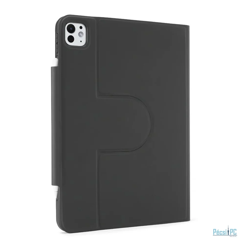 Pipetto Origami No5 Rotating Folio Case for iPad Pro 11 (2024) Black