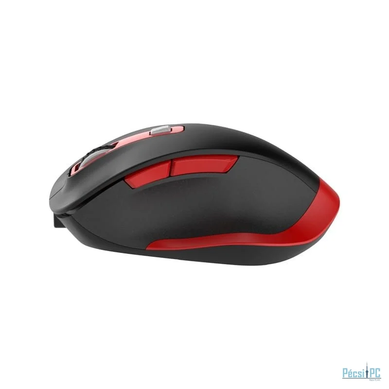 Platinet OMC526RWBG Omega Wireless Bluetooth Rechargeable Mouse Black/Red