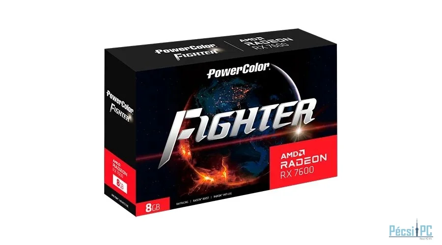 PowerColor RX 7600 8GB DDR6 Fighter V2