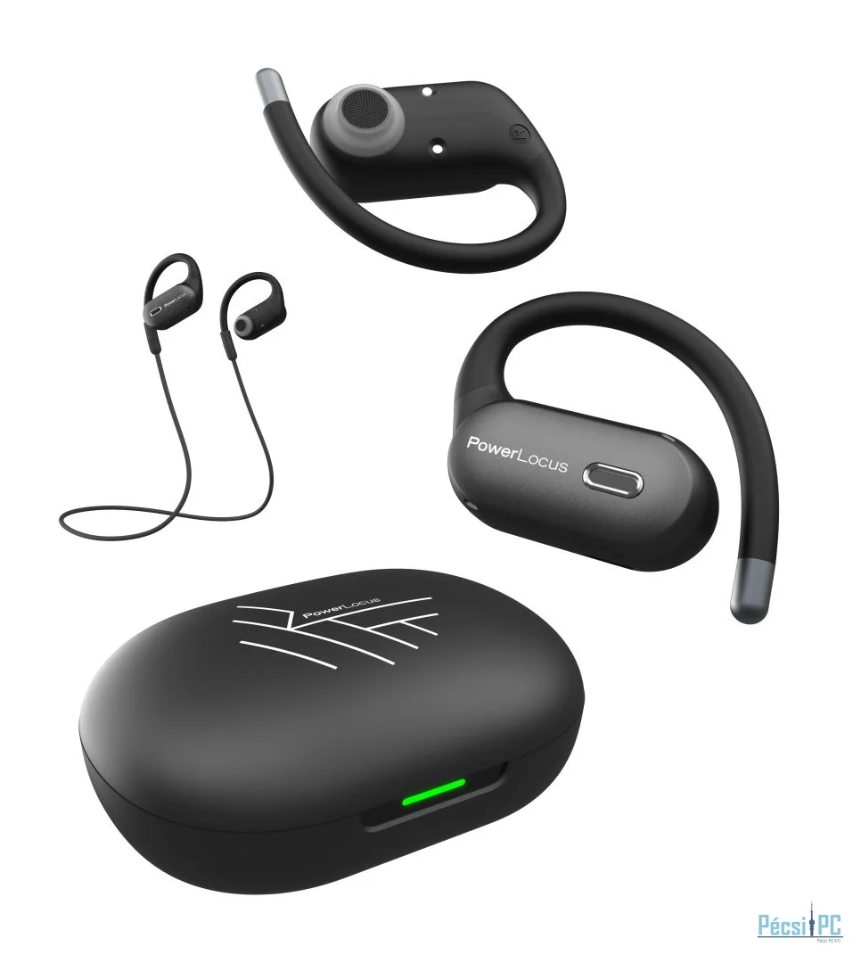 PowerLocus Move Bluetooth Headset Black