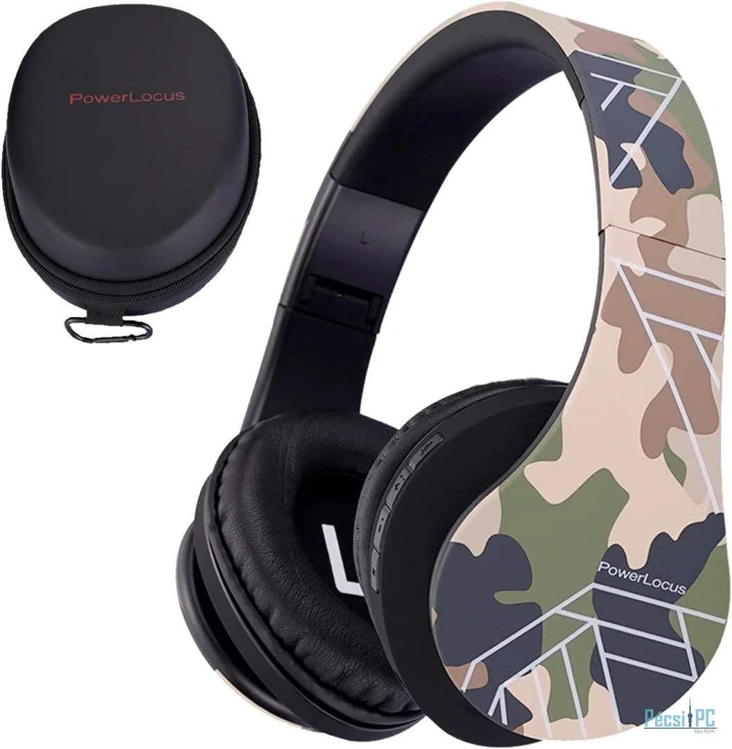 PowerLocus P2Kids Bluetooth Headset Camo