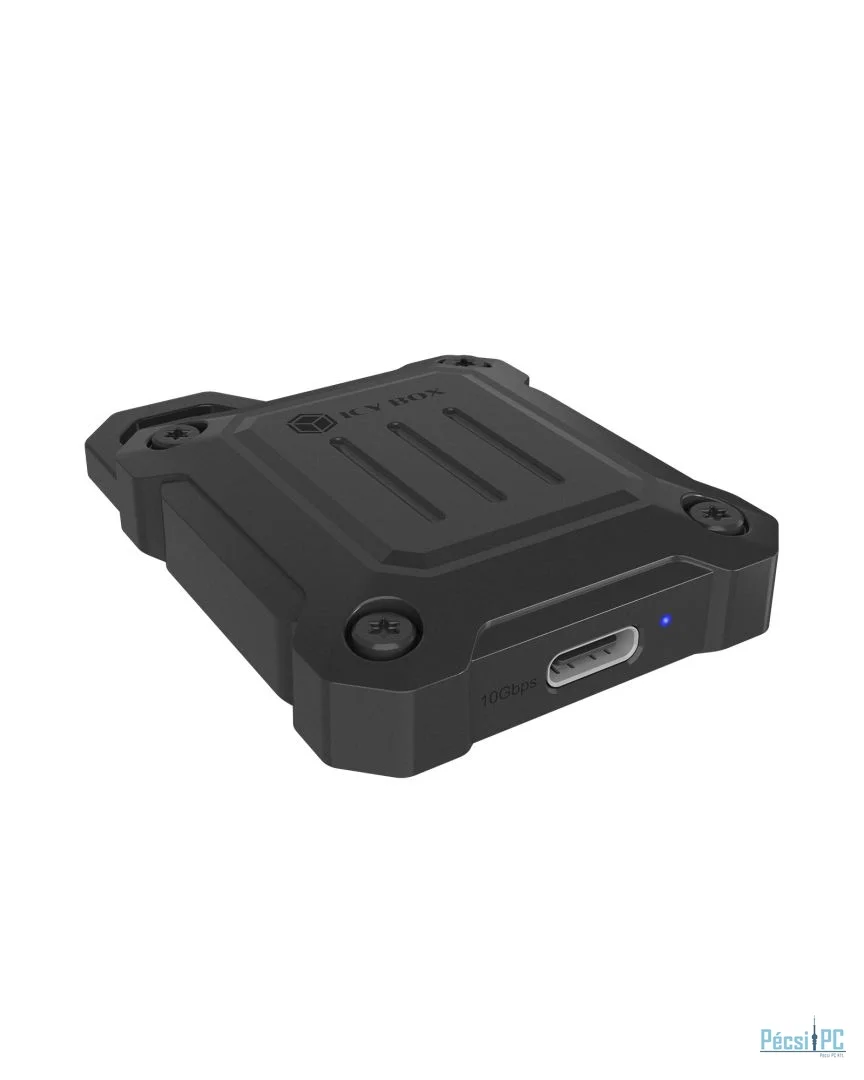 Raidsonic IcyBox IB-1601MP-CU31 Mini M.2 NVMe Enclosure USB3.2 Gen2 Type-C Black
