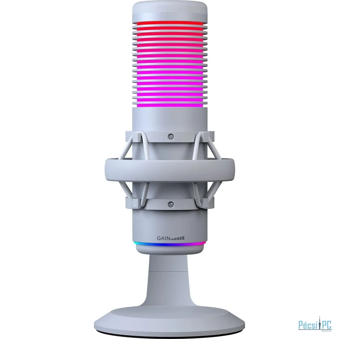 Rampage Bemol Microphone RGB White