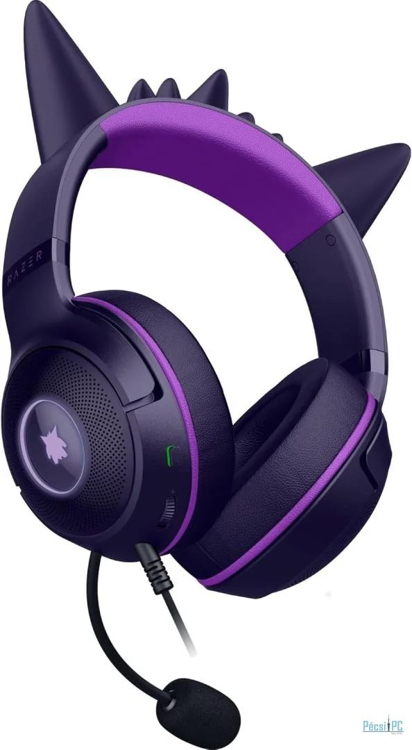 Razer Kraken Kitty V2 Gaming Headset Gengar Edition