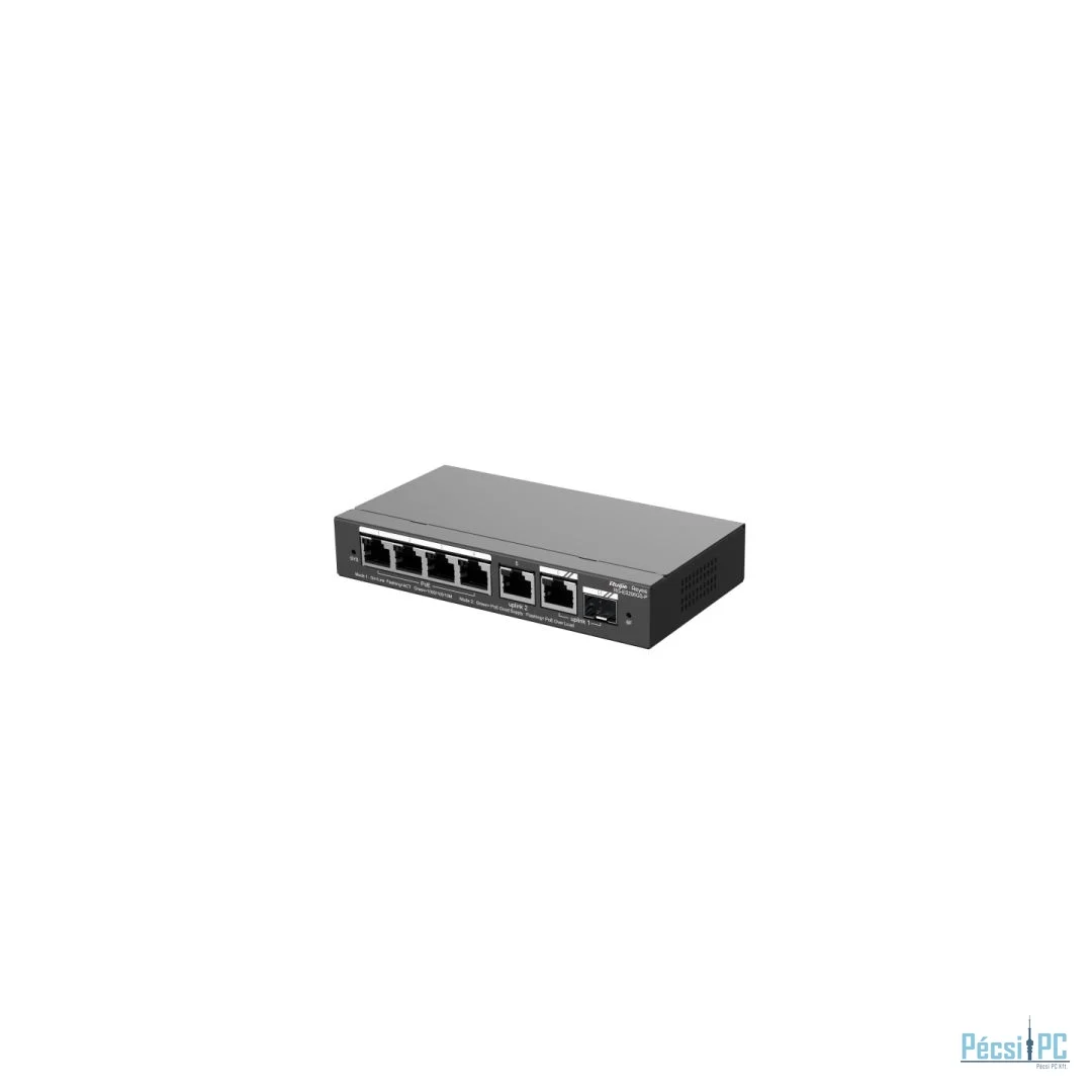 Reyee RG-ES206GS-P 6-Port Gigabit Smart Cloud Managed PoE Switch