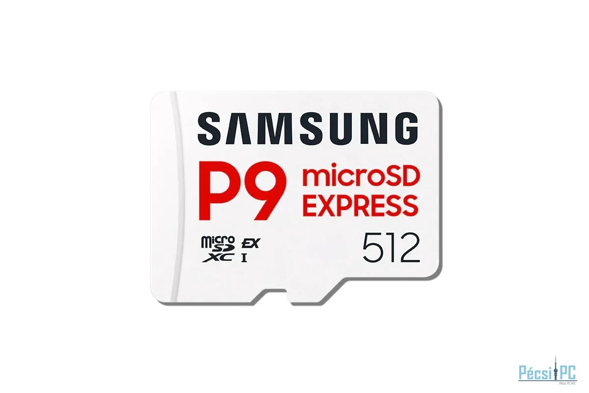 Samsung 512GB microSDXC P9 Express Class 10 U3 V30 A1 adapter nélkül