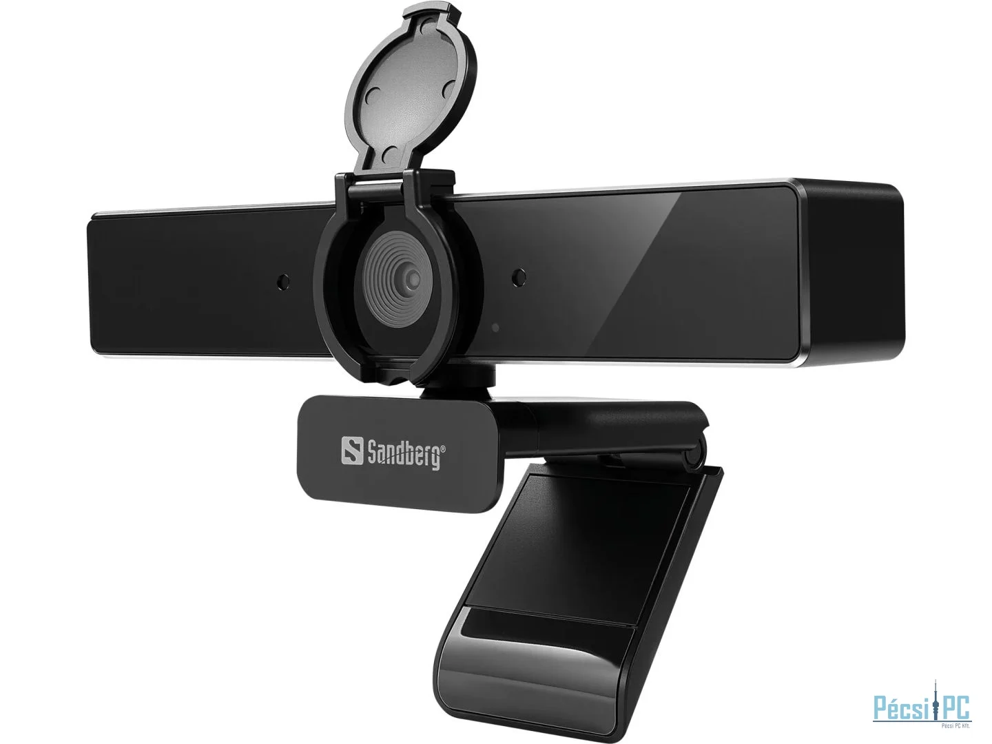 Sandberg USB-C/A Pro Remote 4K Webkamera Black