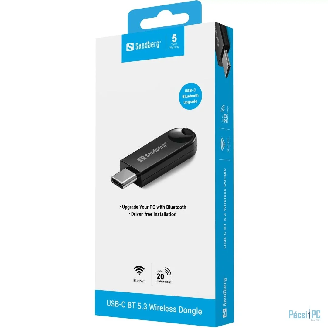 Sandberg USB-C BT 5.3 Wireless Dongle