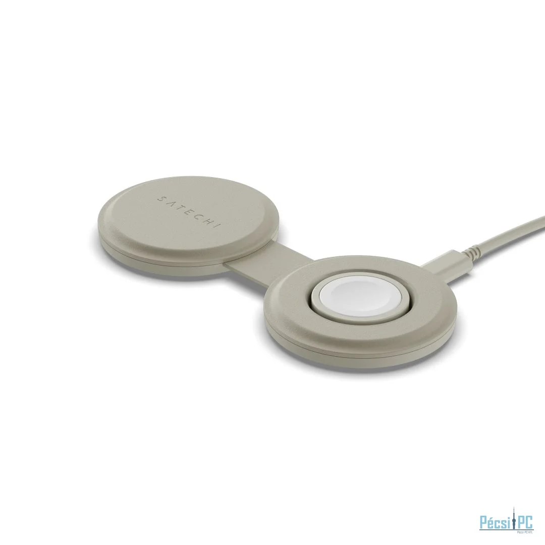Satechi OntheGo 2-in-1 Wireless Charger Sand