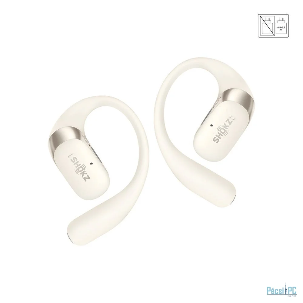 Shokz OpenFit 2 TWS Bluetooth Headset Beige